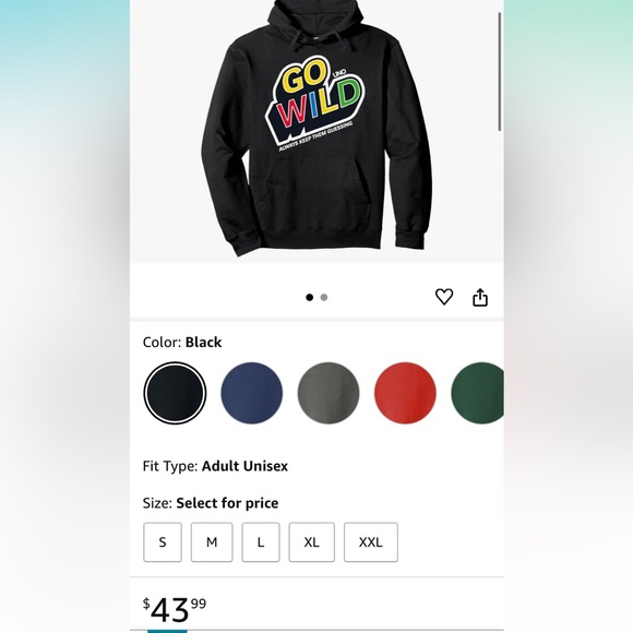 UNO - Go Wild Pullover Hoodie - Picture 2 of 7